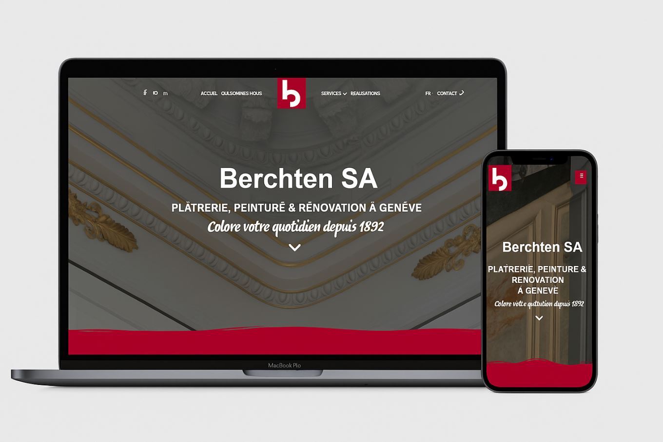 Nouveau site web pour Berchten SA – une vitrine moderne pour une entreprise historique