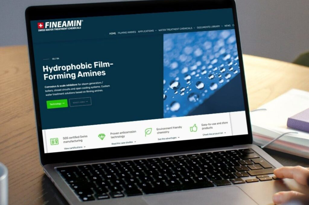Nouveau site web pour Fineamin
